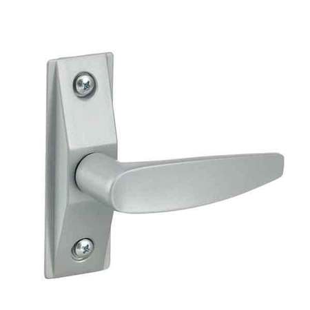 ADAMS RITE Flat Lever Trim without Return, ADA compliant design, For 1-3/4 In. to 2 In. Thick Door,  ADR-4560-501-130